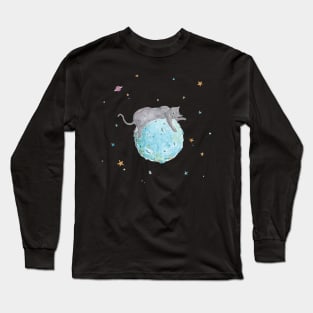 Moon Nyanco Long Sleeve T-Shirt